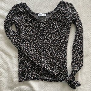 Hollister floral tee